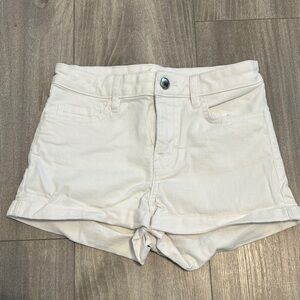 H&M Women's White Mini Shorts